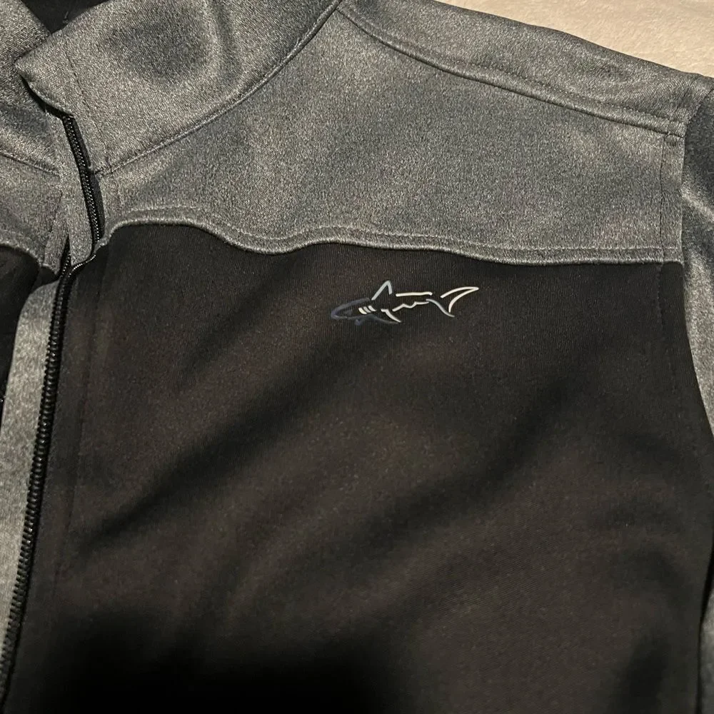 Greg Norman Collection Black Jacket Golf Long Sleeve Shirt